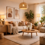 Kako urediti dnevno sobo, da izgleda luksuzno tudi brez prenove