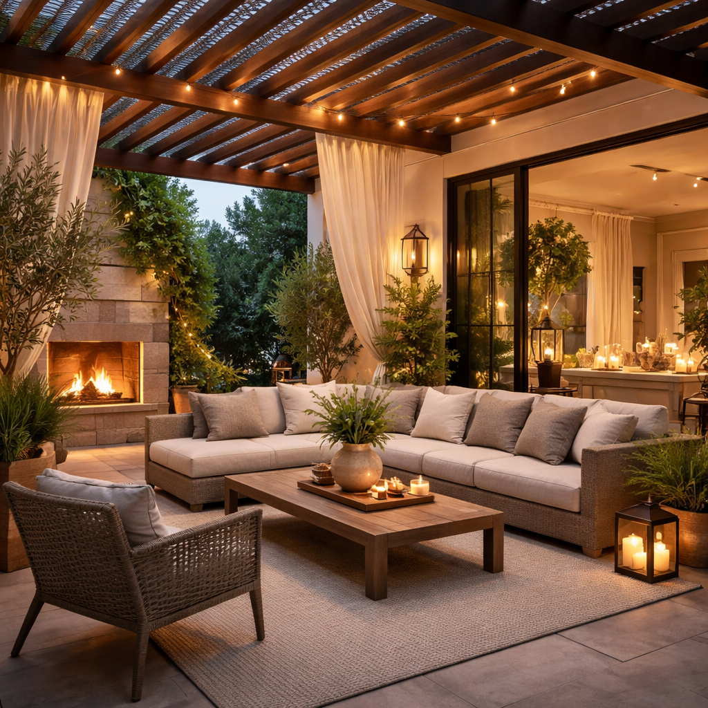 Kako ustvariti zunanji ambient, ki deluje kot podaljšek doma