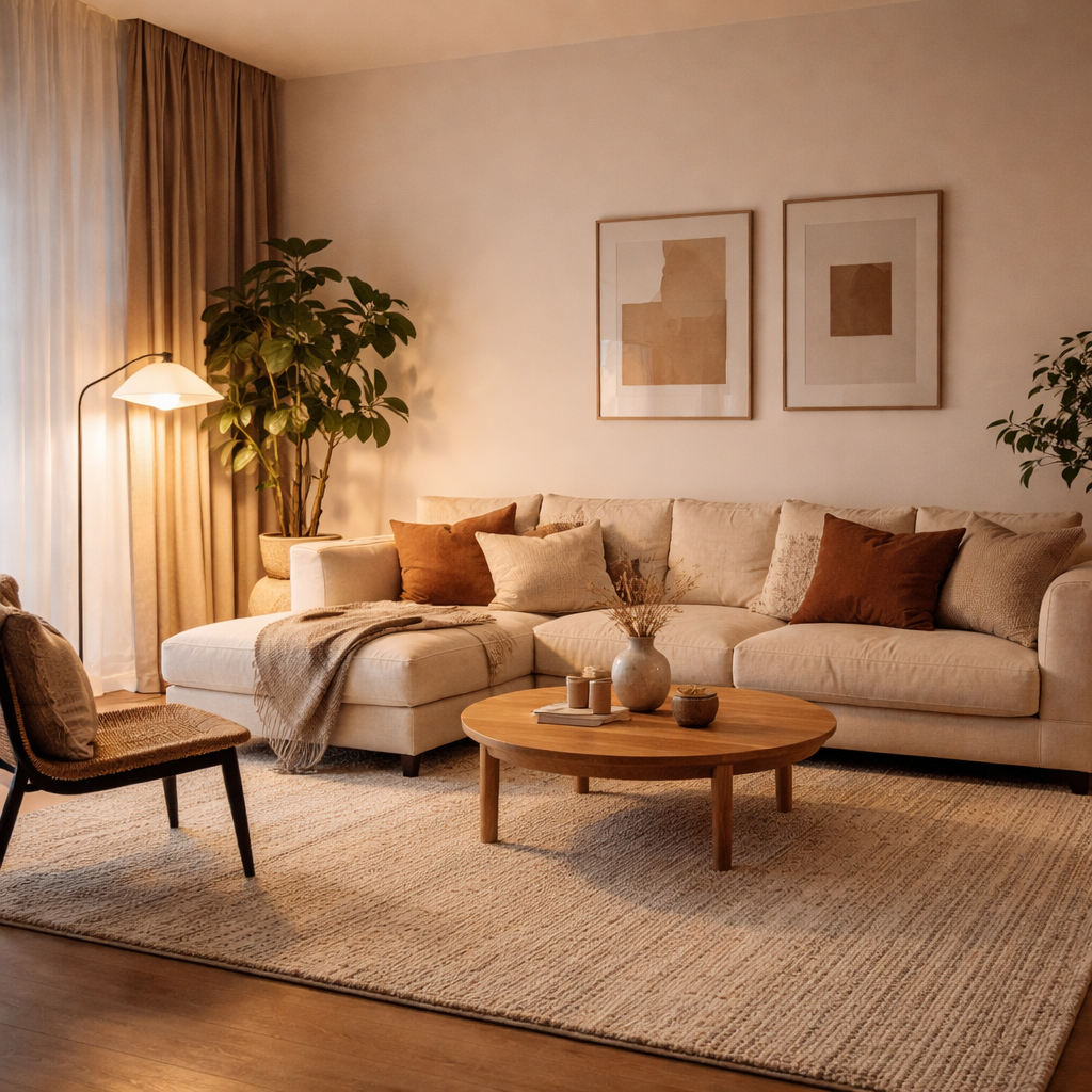 Kako izbrati dekoracijo za dnevno sobo, da prostor deluje dražje, mirneje in bolj premišljeno