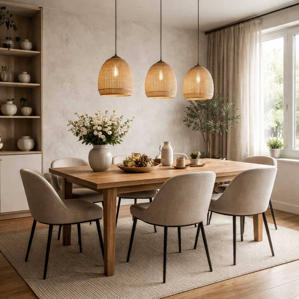 Kako urediti jedilnico, da bo hkrati elegantna, praktična in prijetna za vsak dan