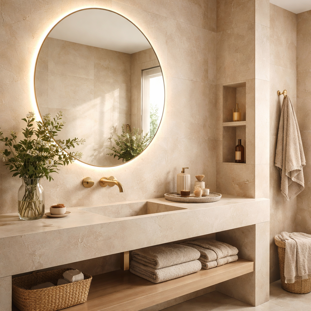 Top dekoracija za kopalnico 2026, ko detajli naredijo luksuz in zmanjšajo vsakodnevni nered