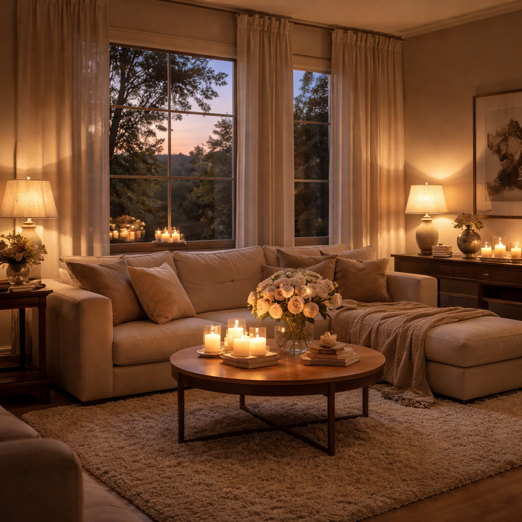 Kako ustvariti romantično vzdušje doma, ki deluje prefinjeno in nikoli ceneno